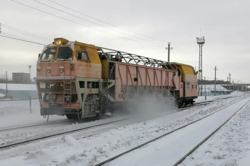 Поезд снегоуборочный самоходный ПСС-1к