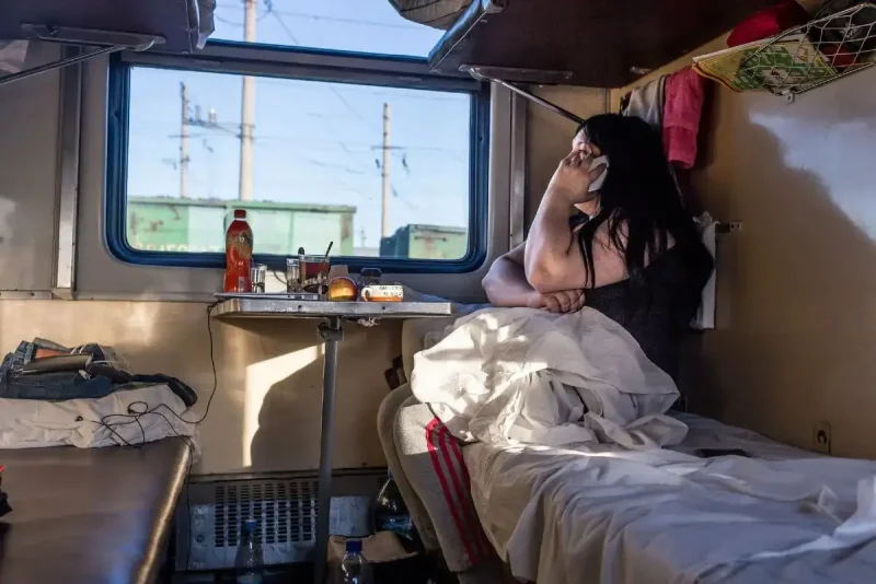 Женщины в плацкарте