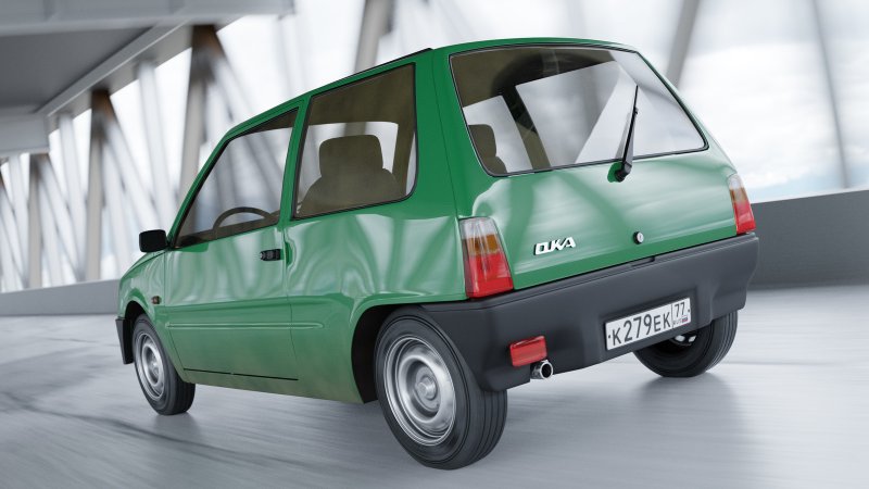 ВАЗ 1111 сбоку