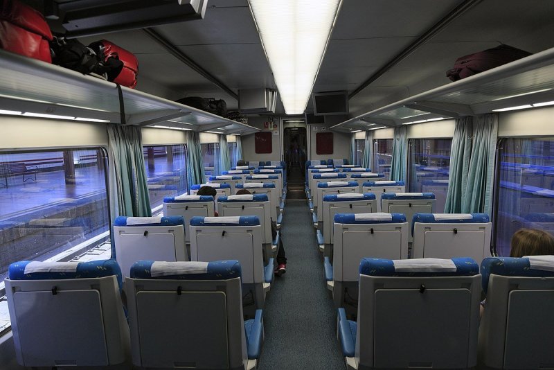 Сидячий вагон РЖД 3с и 2с