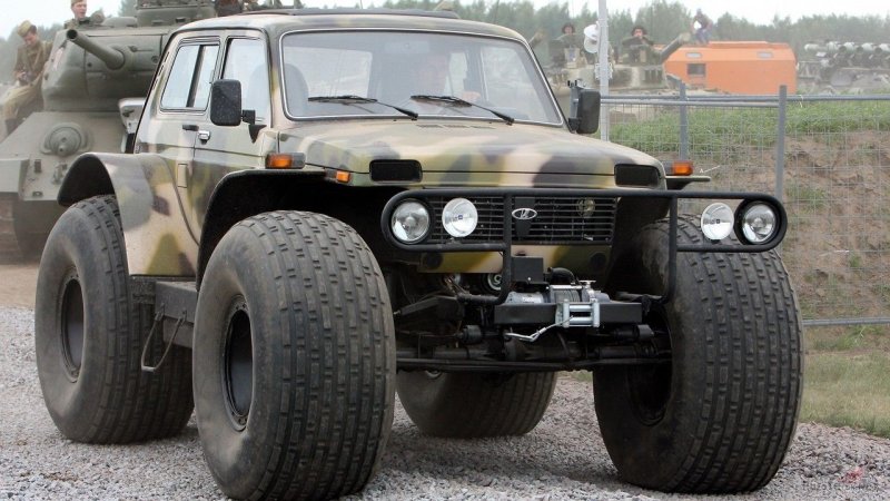 Нива Бронто болотоход