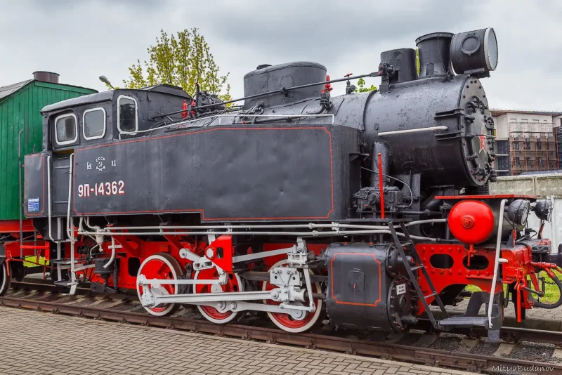 Модель паровоза ис20 317