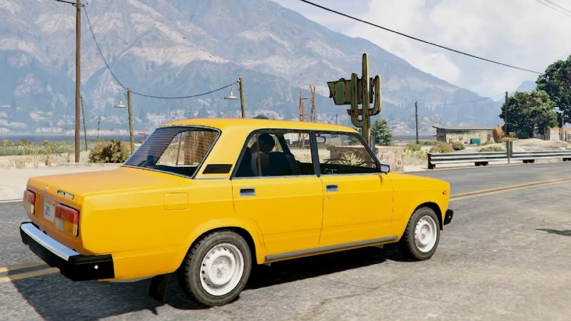 Lada 2105 ГТА 5