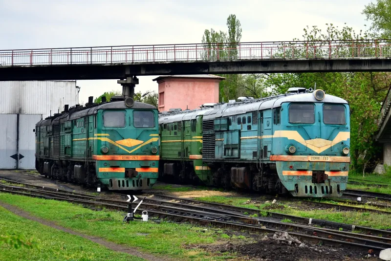 2тэ10л и м62 депо Одесса