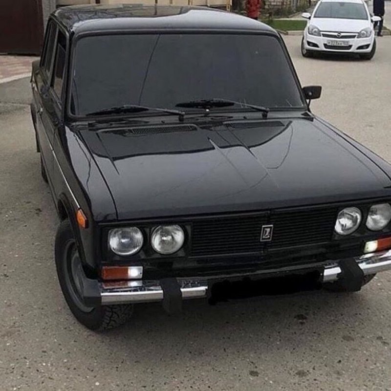 ВАЗ 2106 зеленая тонированная