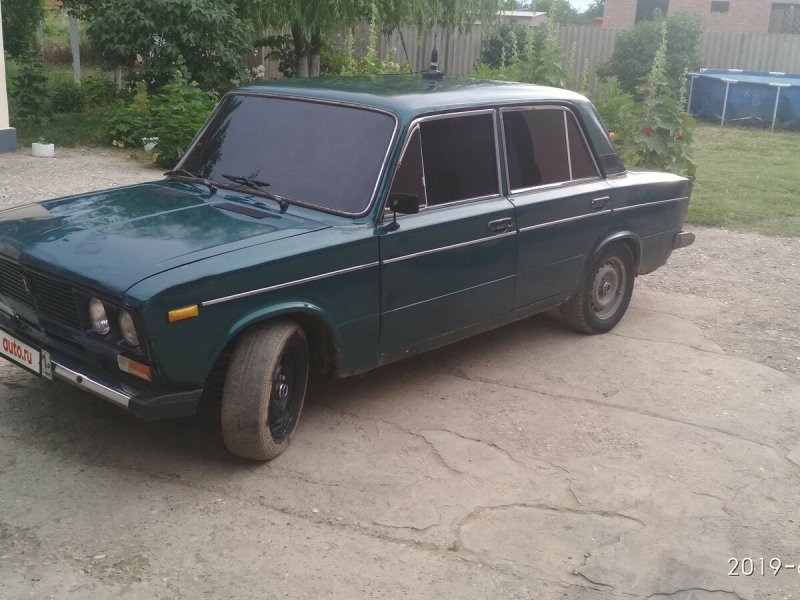 ВАЗ 2106 чёрный бандит
