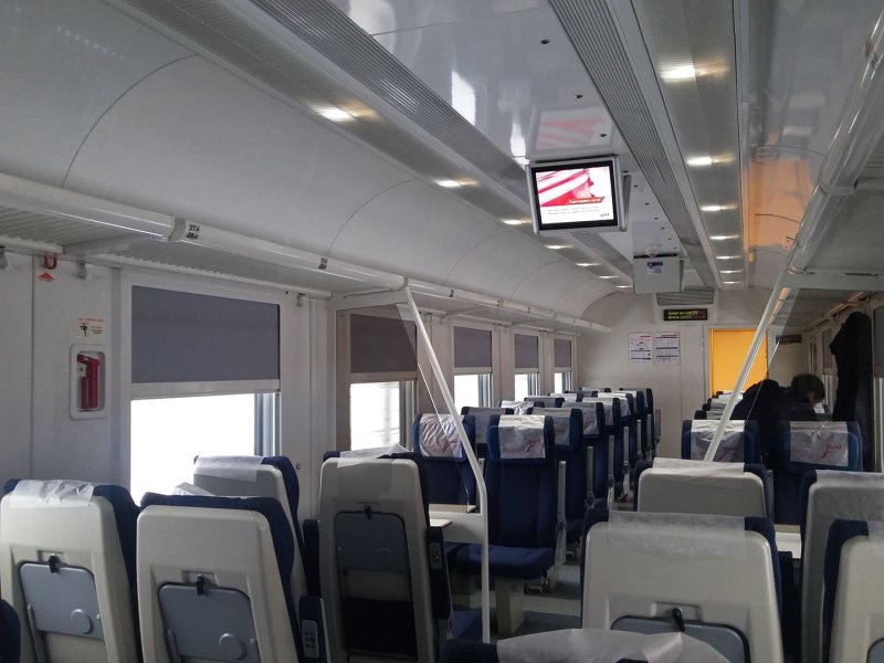 Ласточка 744 в Белгород Москва вагоны