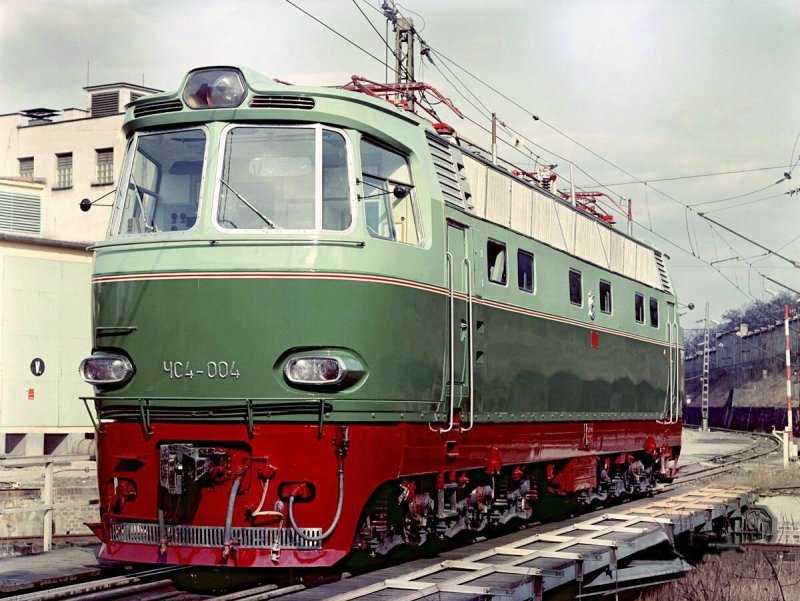Электровоз Шкода чс4
