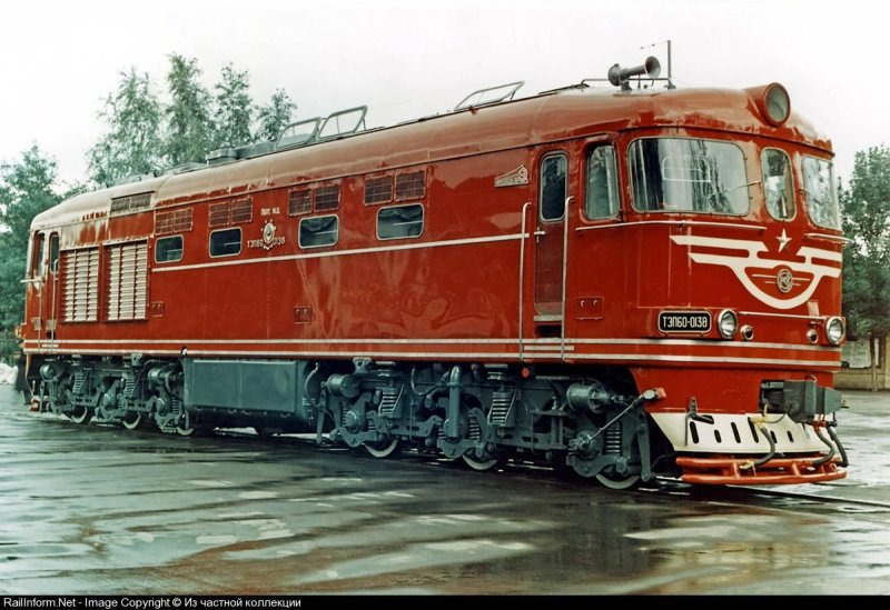 Тепловоз тэп60 СССР