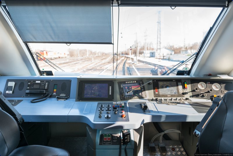 Кабина Локомотива Аллегро