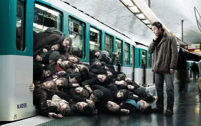 Люди в метро