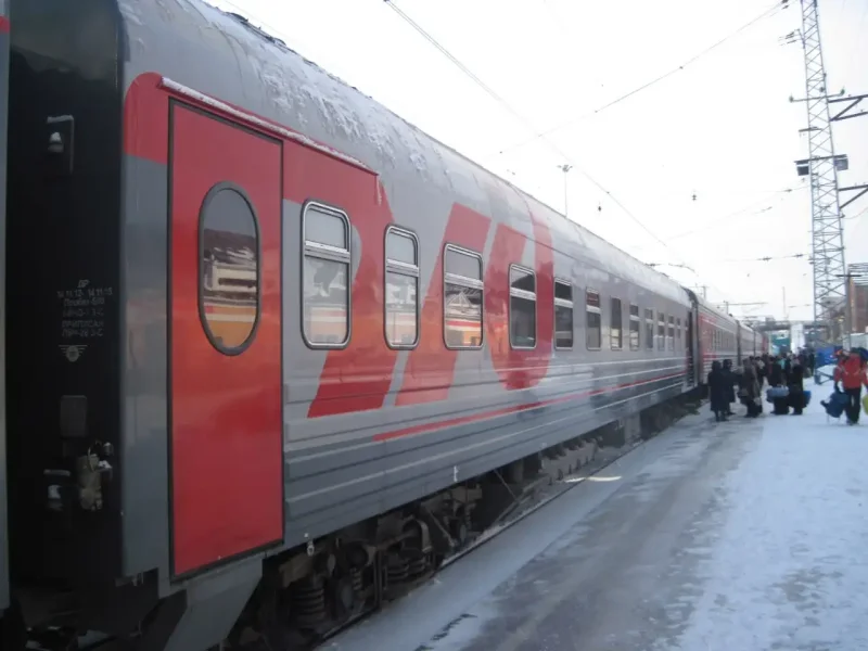 Новые вагоны поезда