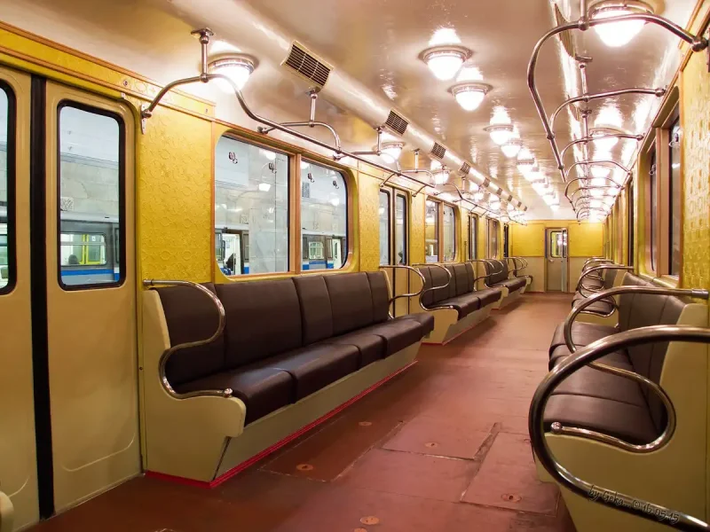 Ретропоезд Сокольники метро