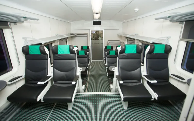 Stadler бизнес-класс ЭПМ Белоруссия 2021