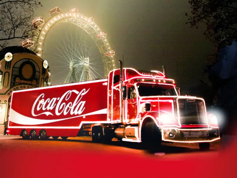 Грузовик Coca Cola