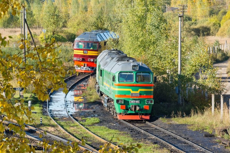 Тепловоз 2м62