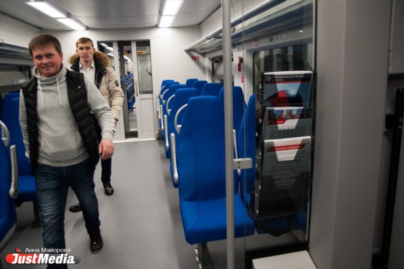 Поезд Ласточка Пермь-Екатеринбург