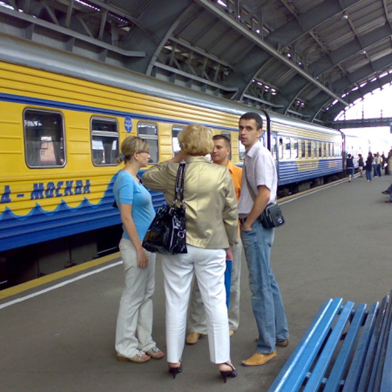 Поезд Янтарный берег
