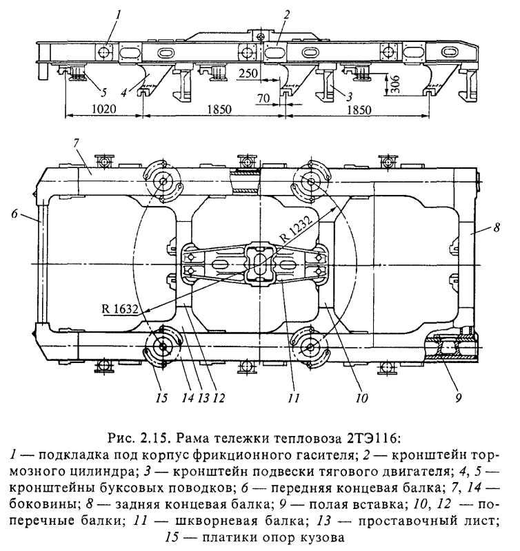 Тепловоз 2т116 дизель