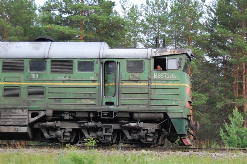 Тележка тепловоза тгм6д