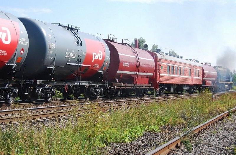 Вагон цистерна РЖД