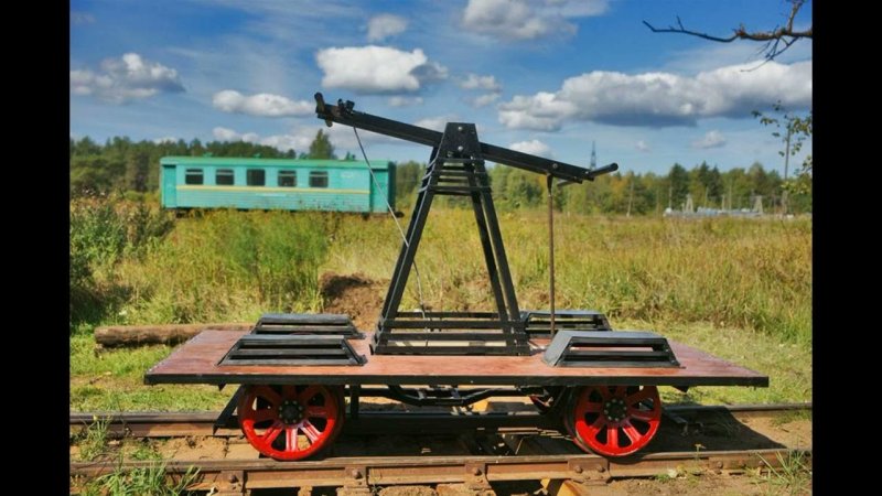 Дрезина Железнодорожная ручная