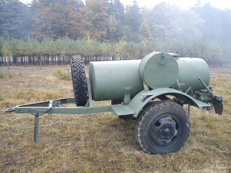 Цистерна для воды прицепная цв-1200