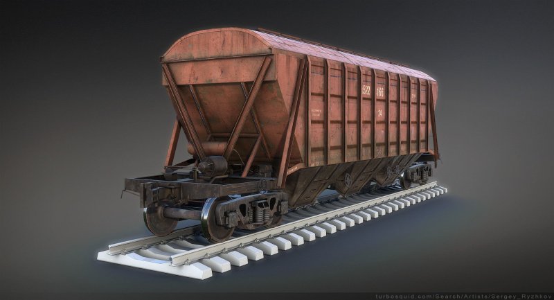 Вагон хоппер дозатор РЖД