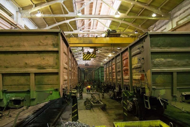 Вагонное депо Курган