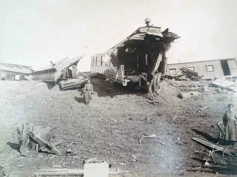 Крушение царского поезда в 1888