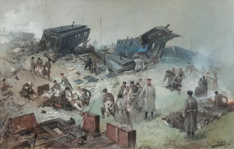 Крушение Императорского поезда в Борках 17 октября 1888 года