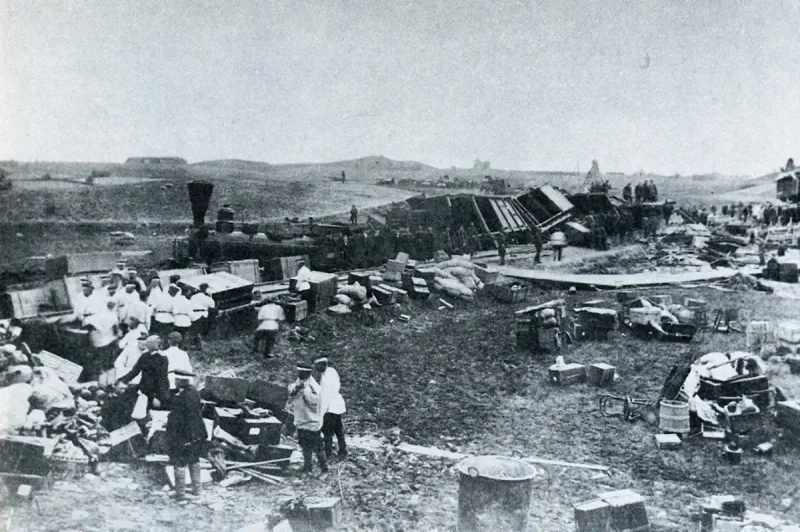 Крушение царского поезда на станции Борки 17 октября 1888 года