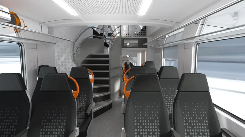 Siemens Desiro HC кабина