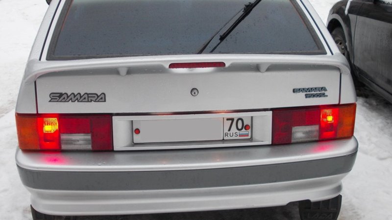 ВАЗ 2114 сзади