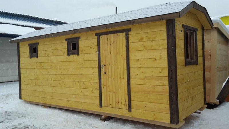 Баня-бытовка под ключ