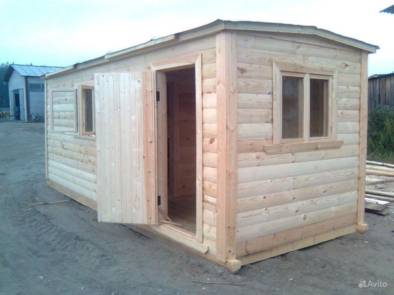 Баня бытовка 2,3х6