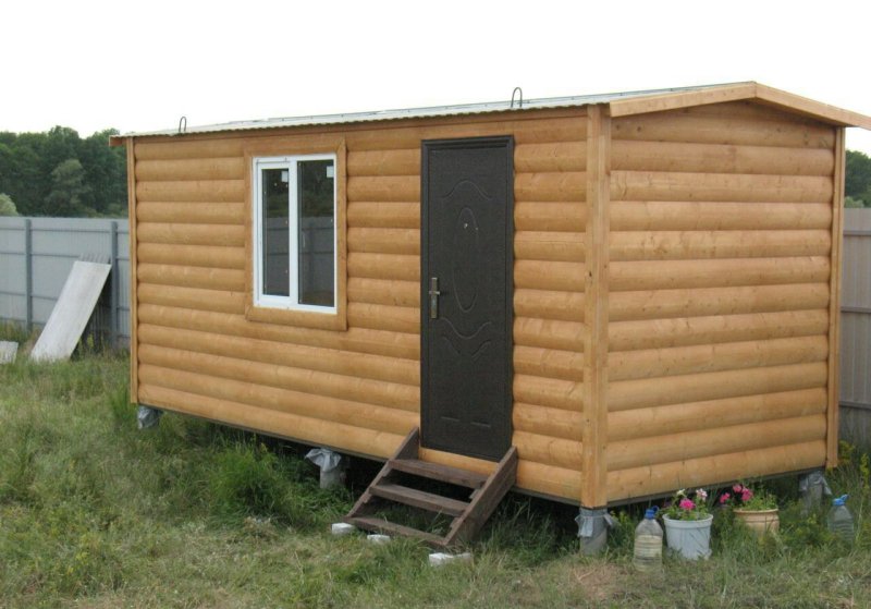 Мобильная баня бытовка