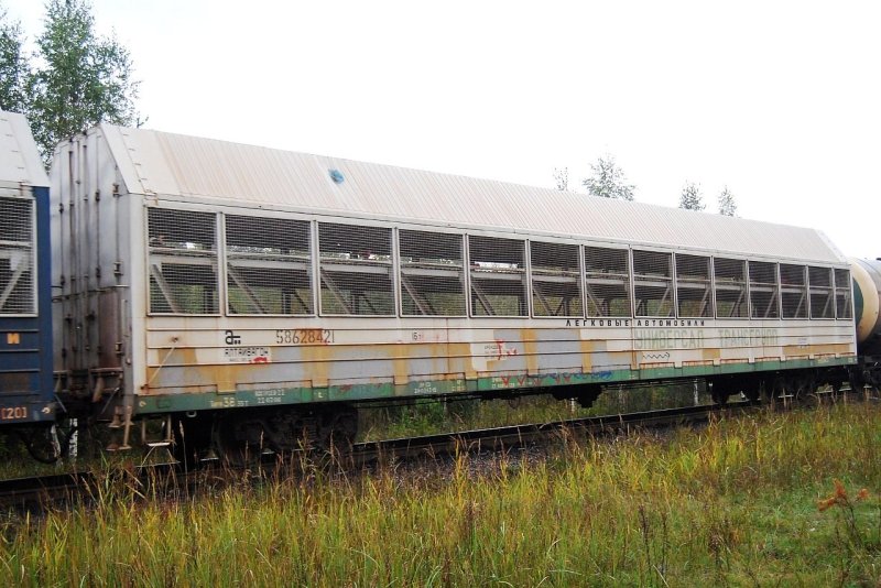 Вагон для перевозки автомобилей