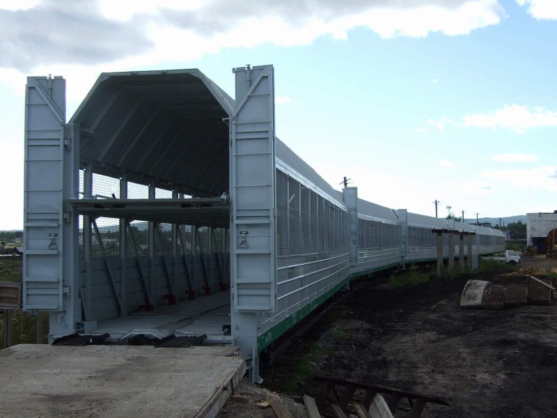 ЖД вагон Аппарель