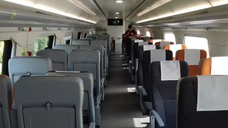 Поезд 209а Санкт-Петербург Москва сидячий вагон