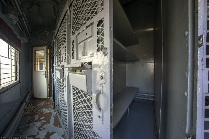 Вагон для перевозки спецконтингента 61-4500