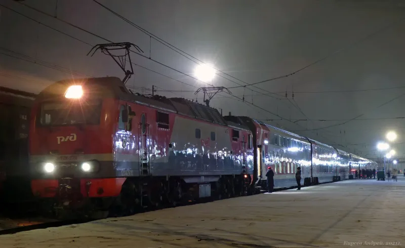 Поезд 082 в Белгород Санкт-Петербург
