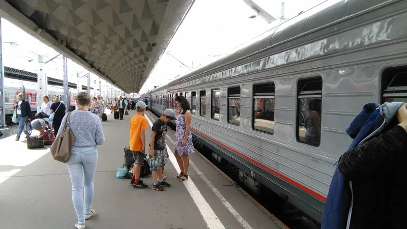 Поезд 082 в Белгород Санкт-Петербург