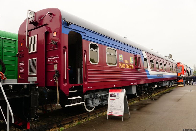 Вагон лаборатория СЦБ