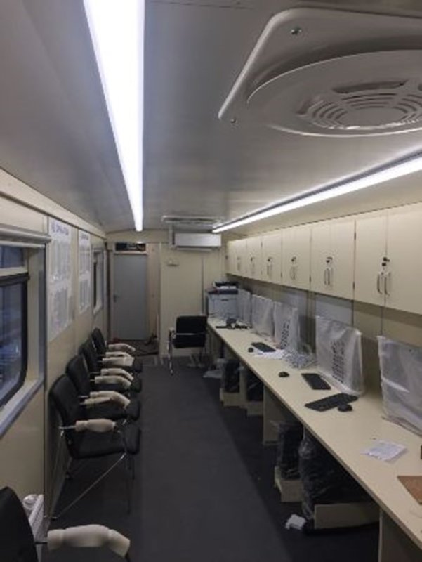 Вагон лаборатория ВНИИЖТ