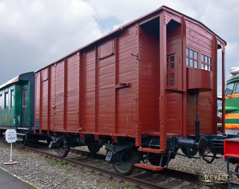 Двухосный Крытый вагон 28394