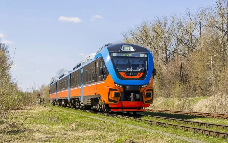 Электропоезд эд4м Москва Голутвин