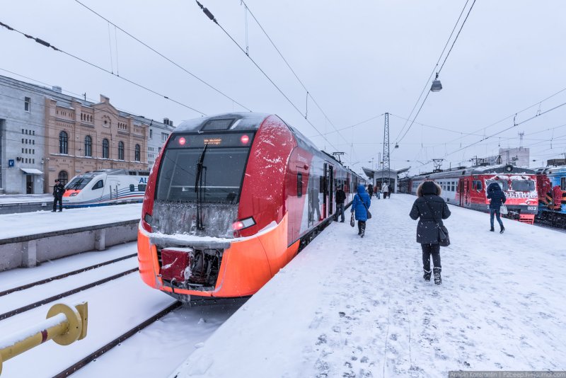 Поезд москва выборг