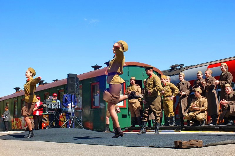 Ретро поезд Таганрог 2022