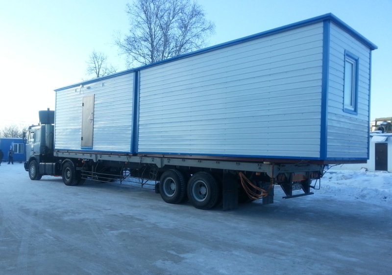 Грузоперевозки бытовок